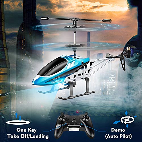 VATOS RC Helicopters, Remote Control Helicopter with Gyro and LED Light