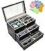 ADTL 3 Layer 18 Slots Eyeglass Sunglass Storage Box Display Glasses