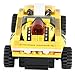HAHAone Buildable RC Cars Building Blocks Race Remote Control Toys Electric rccars rc Car for Kids Kids Boy Construction Toys Age 5 6 8 Educational Kids Science Sets Toys Gifts for Adults (Yellow)
