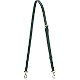 Allzedream Leather Purse Strap Replacement Crossbody Handbag Long Adjustable (Green)