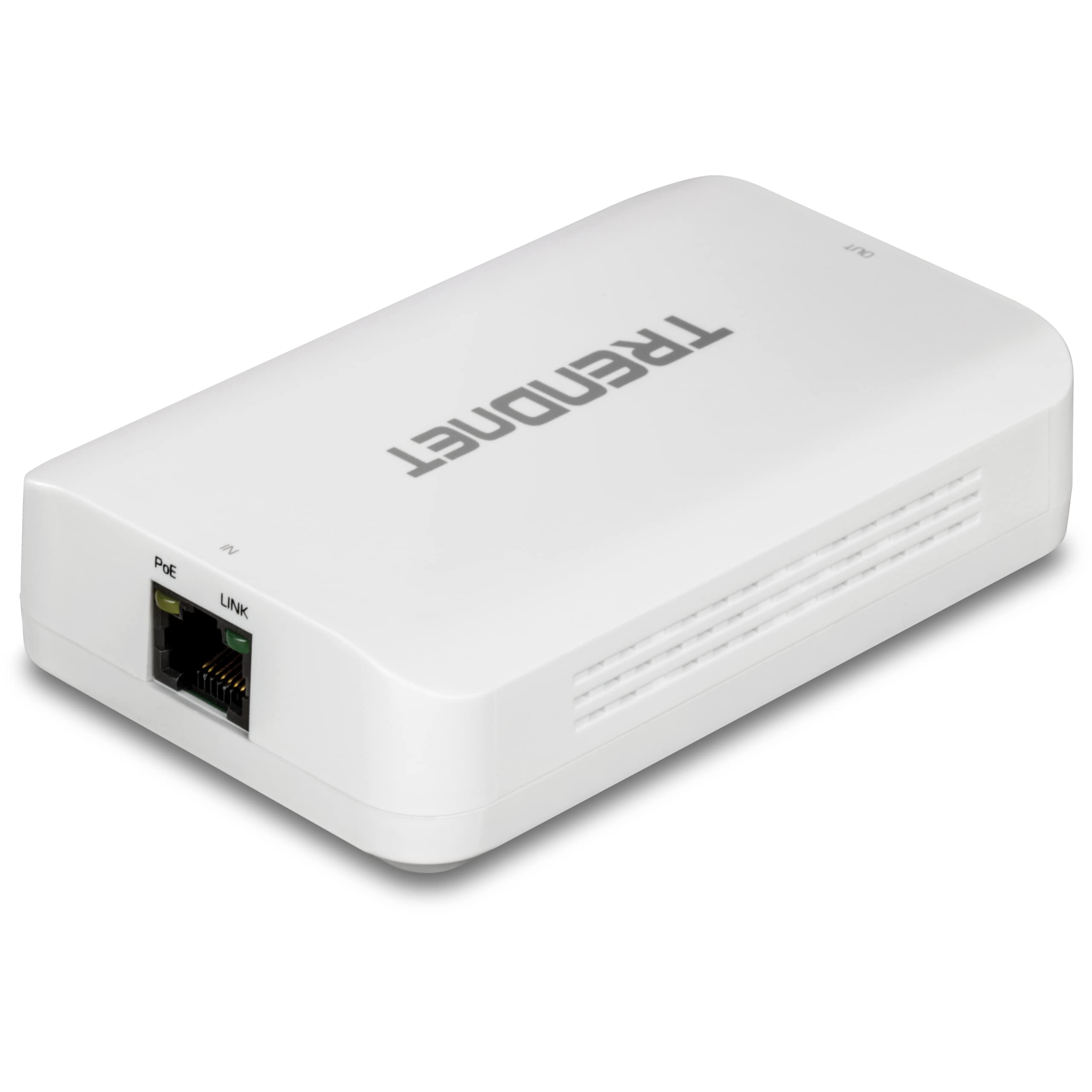 TRENDnet 2-Port Gigabit PoE++ Extender, TPE-BE200, NDAA & TAA Compliant, Extends up to 200m (656 ft), Daisy Chain 4 Units for up to 500m (1640 ft), Supports 15.4W, 30W, and 60W Devices, Black