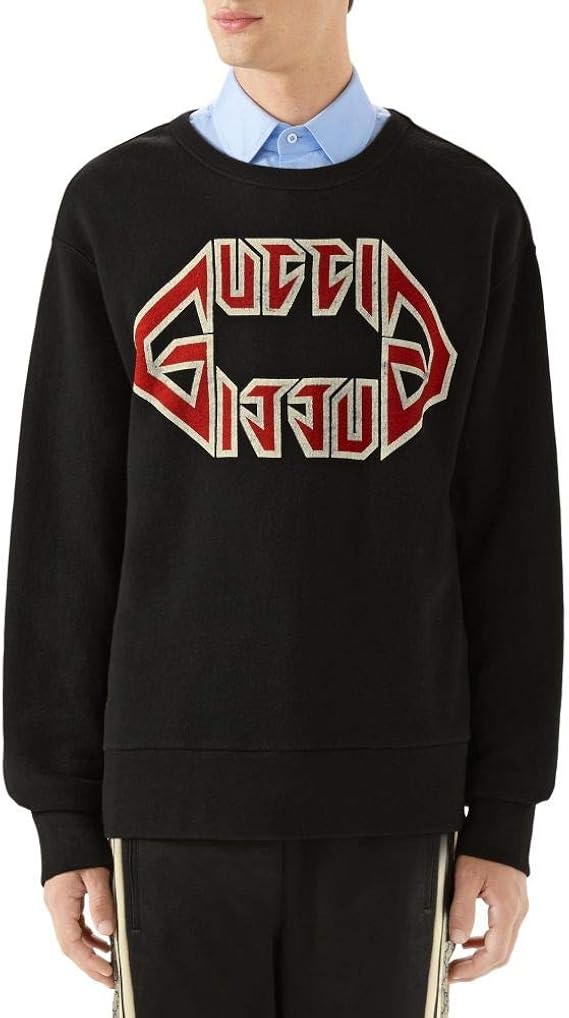 gucci print sweatshirt