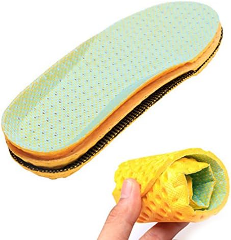 High Elastic Sport Shock-absorbing Shoe Pad Summer EVA Breathe Insoles Color Random