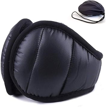 Amazon Co Jp イヤーマフ 耳あて 防寒 メンズ レディース 折りたたみ 調節可能 耳カバー スポーツ イヤーウォーマー 冬用防寒 男女兼用 黒 ブラック スポーツ アウトドア