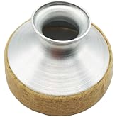 Tenor Saxophone Practice Mute Silencer - Silent Aluminum Sax Sound Mute Dampener Tenor Sax Dampener for Quiet Practice(One Pcs)