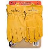 Plainsman Premium Cabretta Leather All Purpose Gloves Extra Large