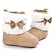 Voberry Baby Toddler Girls Boys Winter Warm Snow Boot Fur Trimmed Boots Outdoor (12~18Month, Khaki)
