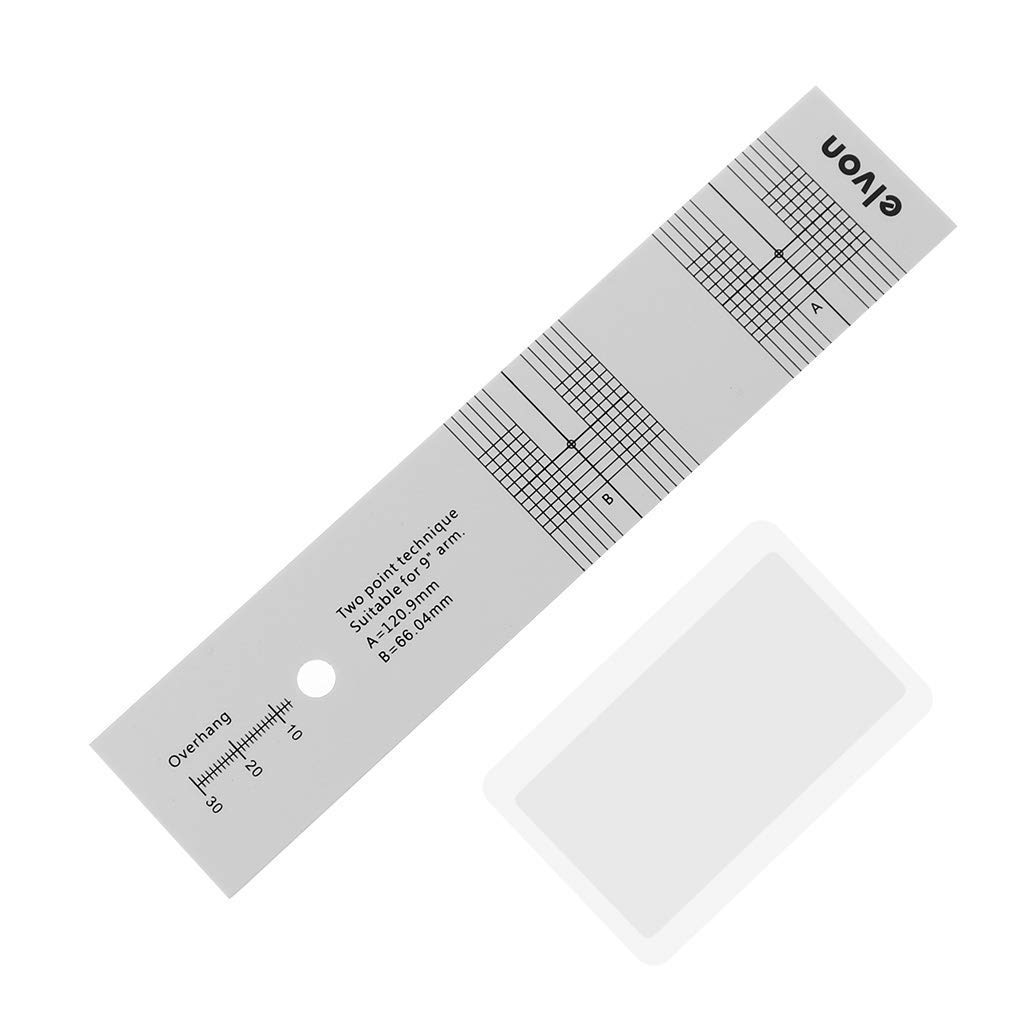 DollaTek Acrylic LP Vinyl Pickup Calibration Distance Gauge Adjustment Tool Phono Parts