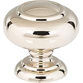 Atlas Homewares A610-PN 1-1/4 in. (32mm) Victoria Collection Knob, Polished Nickel
