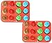 2 Pack - DecoBros 12-Cup Silicone Muffin Cupcake Baking Pan Mold, Cup:2.7oz.