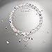 LADY COLOUR Gifts for Her Gift for Women Girl Gifts on Birthday Crystal Bracelet for Teens Crystals Jewelry for Women Bracelets for Her from for Duaghter Niece Best Friends