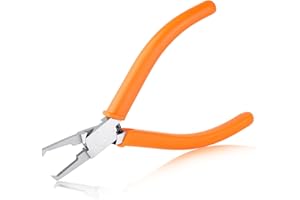 SPEEDWOX 4.5" Transverse End Cutter with Flush Jaw 3mm SMT/SMD Chip Cutters PCB Distance Cutters Cable Slim Transverse Cutter