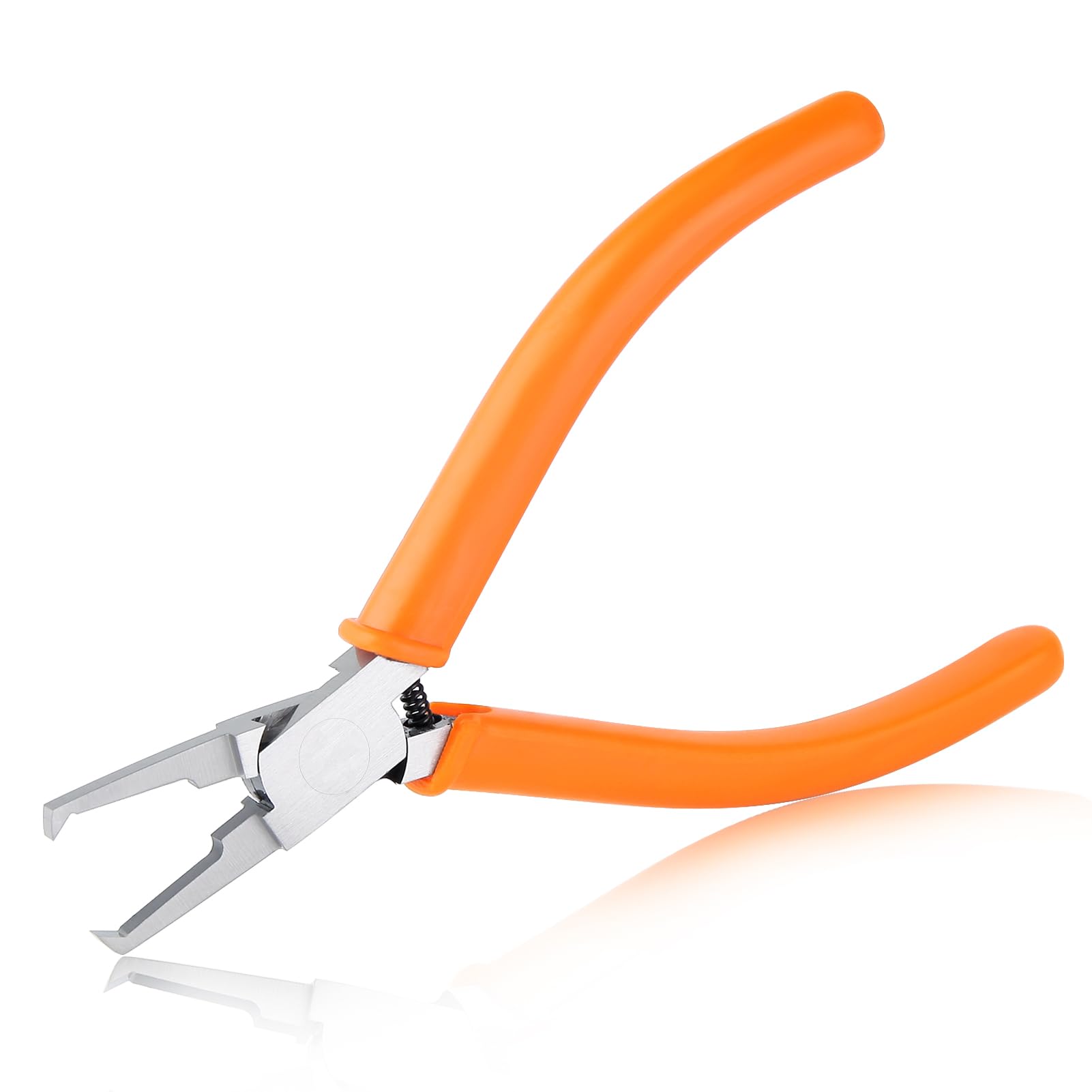 SPEEDWOX 4.5" Transverse End Cutter with Flush Jaw 3mm SMT/SMD Chip Cutters PCB Distance Cutters Cable Slim Transverse Cutter Side Cutting Pliers Model Nipper for Quick Removal Components