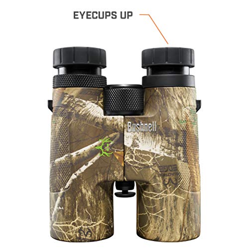 Bushnell Fernglas 10x42 Powerview Real Tree - sehr klares Bild, lichtstark, robust, perfekt für Natur -und Tierbeobachtung, 141042RB – Bild 5