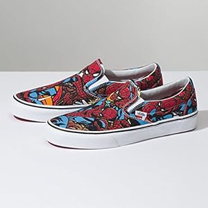 mens spiderman vans