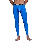JINSHI Long Johns Thermal Underwear for Men Soft Bamboo Viscose Base Layer for Cold Weather Bottom