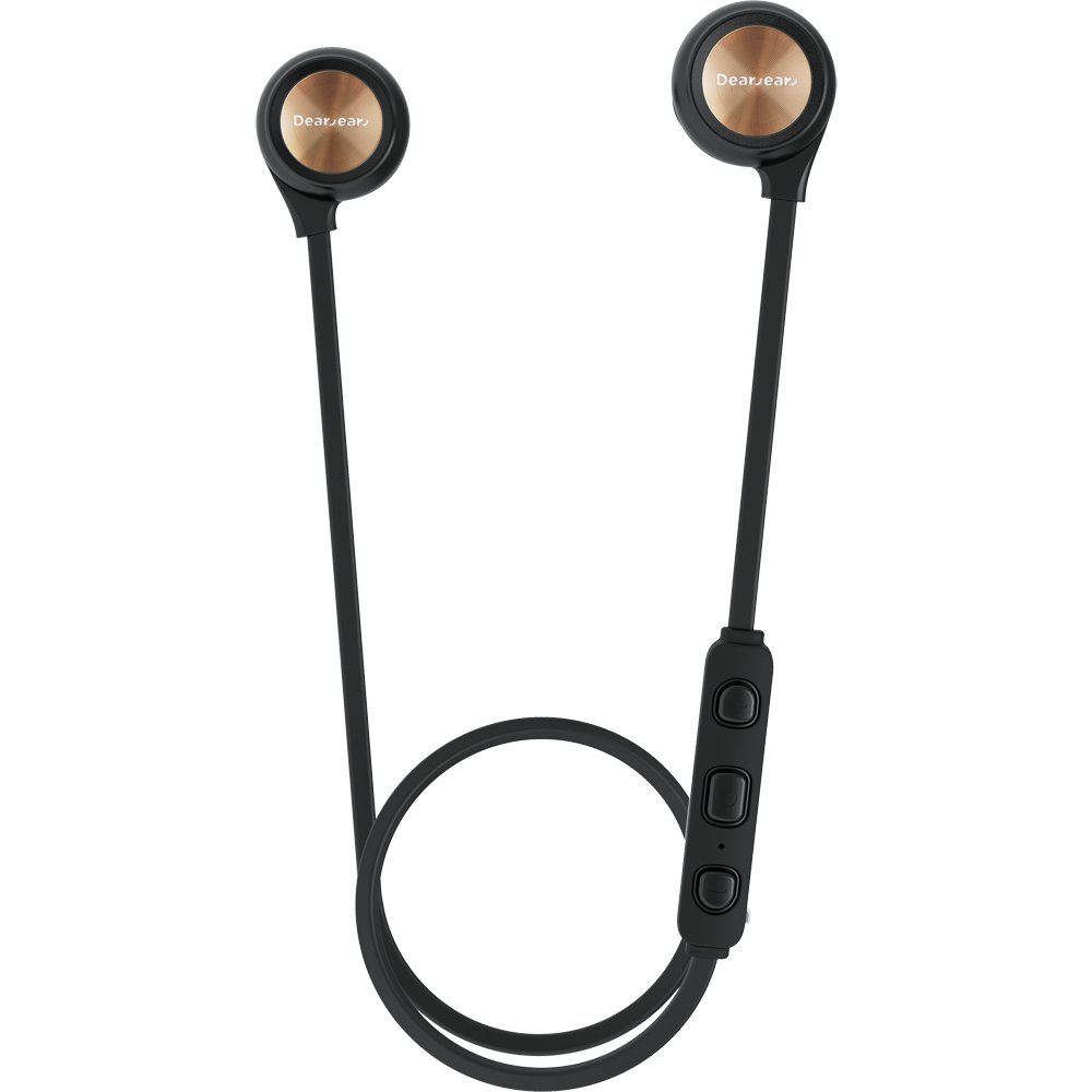 Dearear True Wireless Buoyant Earphones with Comply Foam Ear Tips and Carry Case - Gold