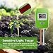 Awinro Soil pH Meter, 3-in-1 Soil Light/pH/Moisture Tester, Farm, Lawn, Garden Soil Test Kit, Indoor/Outdoor Plant Care Gardening Tools (More Accurate, No Battery Need)thumb 3