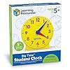 Learning-Resources-LER2095-Big-Time-Student-Teaching-Demonstration-Clock-12-Hour-Ages-5-12Hr-Multicoloured Learning Resources LER2095 Big Time Student, Teaching & Demonstration Clock, 12 Hour, Ages 5 12Hr, Multicoloured