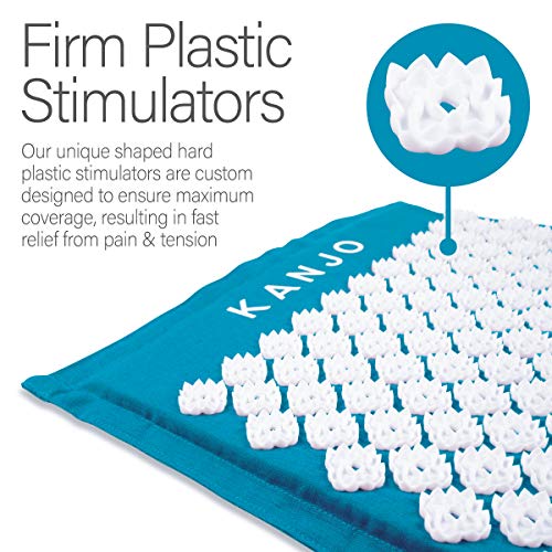 Kanjo Premium Acupressure Mat & Pillow Set Acupressure Body Mat