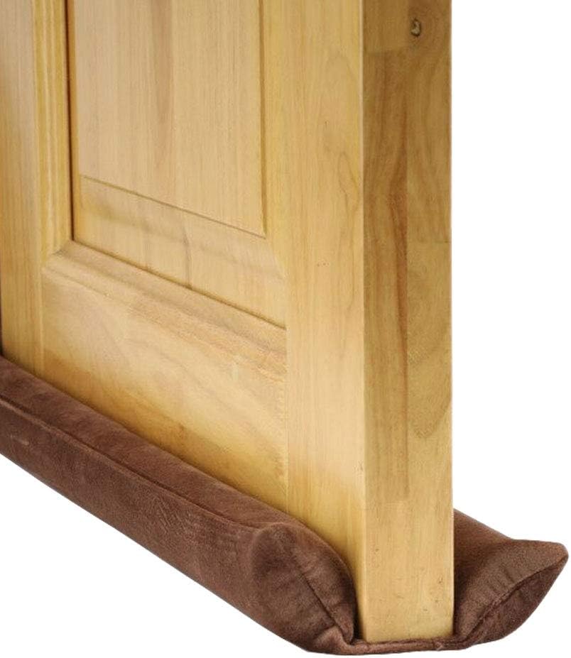 Draft Stoppers - Under Door Draft Stopper Door Noise Blocker Door Air Blocker for Noise Light Smell Stopper Length Adjustable 30