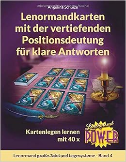Lenormandkarten Mit Der Vertiefenden Positionsdeutung Fur Klare
