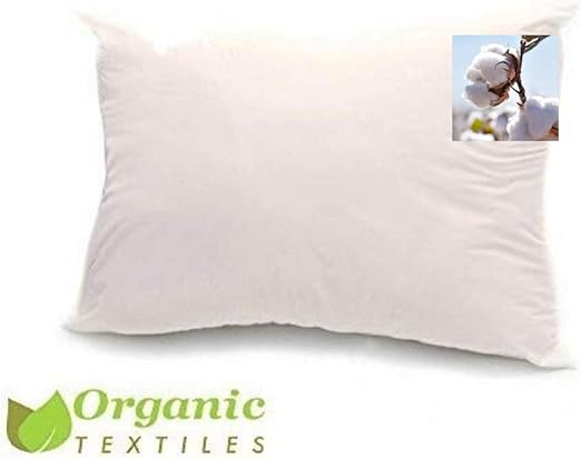 Amazon Com 100 Organic Cotton Pillow Medium Filled King Size