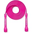 SwissSkip Speed Jump Rope by Dayan Kolev, 5mm PVC Skipping Rope, Great for Beginners and Advanced Athlets, Designed for Fitness, Cardio, Boxing & CrossFit, Adjustable length with Unbreakable Handles