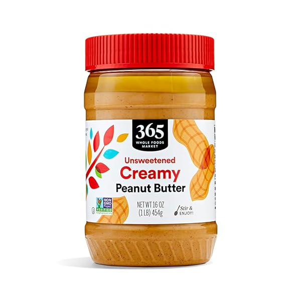 365 BY WHOLE FOODS MARKET, CREAMY PEANUT BUTTER,...