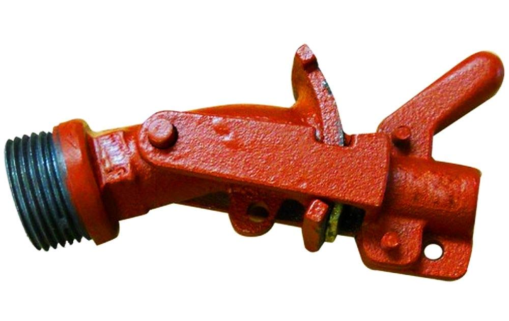 Cast Iron Gate Valve Bung Faucet for Drums and Barrels with 1" Bung