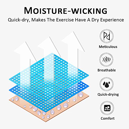 YASEN ART Women\'s Compression Workout Shorts with Side Pockets Tummy Control High Waist Yoga Shorts Athletic Running Shorts Grey