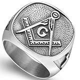 Jude Jewelers Stainless Steel Vintage Signet Masonic Ring (14)