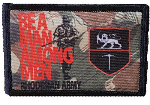 Be A Man Among Men FN Fal Soldier of Fortune Morale Patch. Perfect for your Tactical Military Army Gear, Backpack, Operator Baseball Cap, Plate Carrier or Vest. 2x3 Be A Man Among Men FN Fal Soldier of Fortune Morale Patch. Perfect for your Tactical Military Army Gear, Backpack, Operator Baseball Cap, Plate Carrier or Vest. 2x3