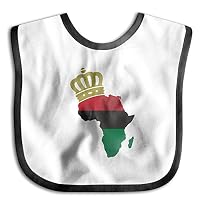 African American Pride Infant Toddler Bibs Super Absorbent Cute Design Baby Bib Funny Baby Shower - Gift