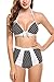 Avidlove High Waist Swimsuit Set Bathing Suits Polka Dot Swimwear Sexy Bikinis