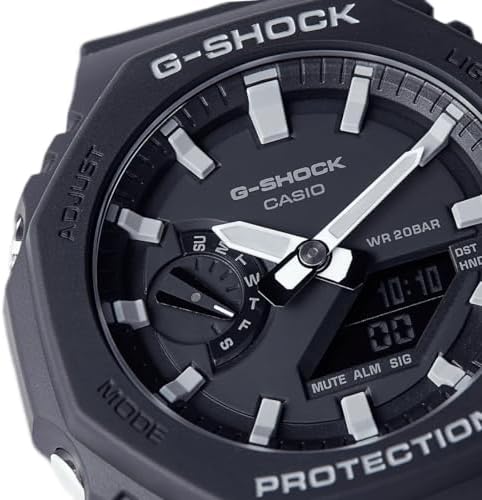 G-shock Relógio Masculino Ga-2100 Carbono em Resina e Carbono - CA. GA-2100-1AER