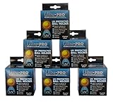 6 Ultra Pro Square Baseball Display Holder w/Stand UV Protection New Lot Set (6 Baseball Cubes)
