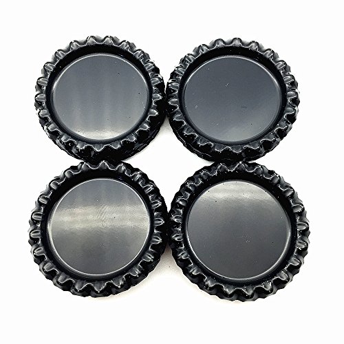 image for IGOGO Flat Bottle Caps Decorative Bottle Cap for Hair Bows, DIY Pendan