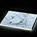 Aibecy Portable A5 LED Light Box Drawing Tracing Tracer Copy Board Table Pad Panel Copyboard with Stepless Brightness Control USB Cable for Artist Animation Sketching Architecture Calligraphy