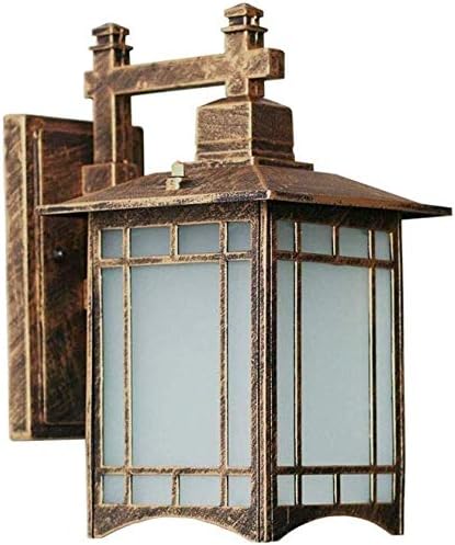 ブラケットライト ガラスのランプシェード屋外照明で壁取り付け用燭台ランタン外壁ライト