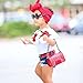 FANOUD Cute Baby Girls Off Shoulder 3D Rose Flower T Shirt Tops Outfits Clothes (2T, White)