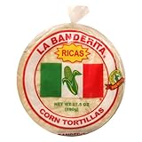La Banderita Tortilla, White Corn, 30ct, 30-count (Pack of12)