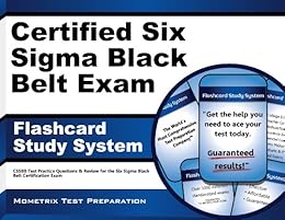 Amazon Com Certified Six Sigma Black Belt Exam Flashcard