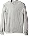 Champion, Classic Long Sleeve, Comfortable, Soft T-Shirt for Men (Reg. or Big & Tall), Oxford Gray, XX-Large