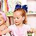 CÉLLOT 30 Pieces 6 Inch Hair Bows for Girls Clips Grosgrain Ribbon Boutique Hair Bow Alligator Clips For Girls Teens Toddlers Kids