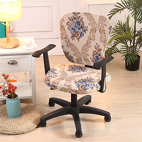 image for Jinzio Computer Office Chair Cover - Split Protective & Stretchable Cl