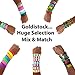 Goldistock Event Wristbands VIP Deluxe Neon Yellow 500 Count | ¾” Arm Bands | Paper-Like Party Armbands | Wrist Bands