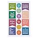 Erin Condren Designer Sticker Pad - A+ Style Sticker Pad for School and Teachers. Decorative and Cute Stickers for Customizing Planners, Notebooks, and More