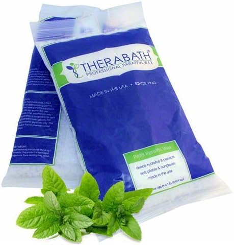 WR Medical Therabath Paraffin Wax Refill - Use To Relieve Arthitis Pain and Stiff Muscles - Deeply Hydrates and Protects - 6 lbs (Wintergreen)
