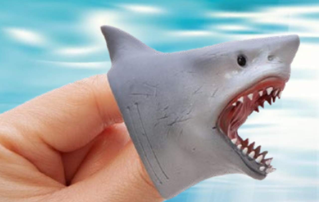 baby shark puppet toy